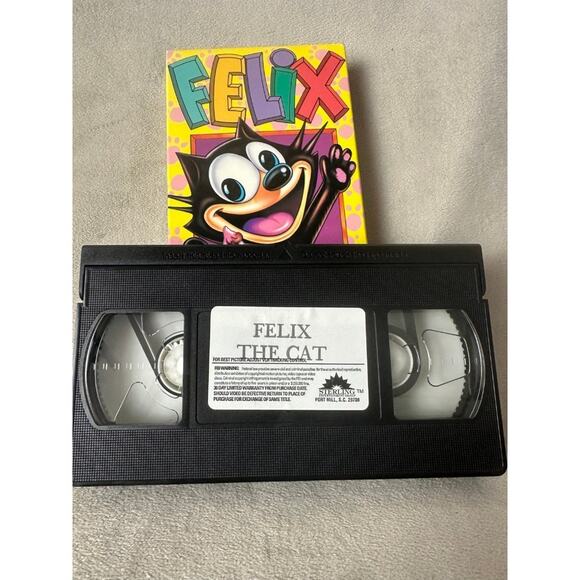 Felix The Cat! Vintage vhs tape - Picture 3 of 3